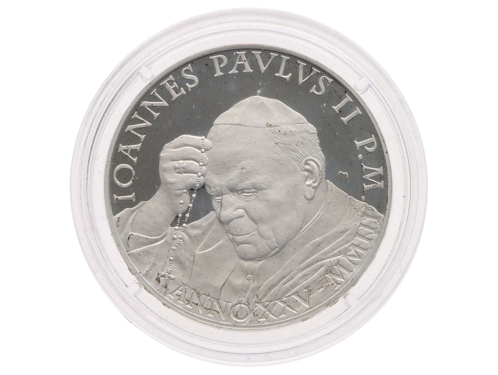 5 Euro 2003 "Rok růžence", 0.925 Ag, 18g, etue