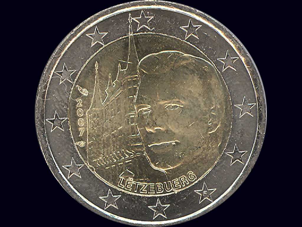 Luxemburg 2 EUR 2007 - pamětní
