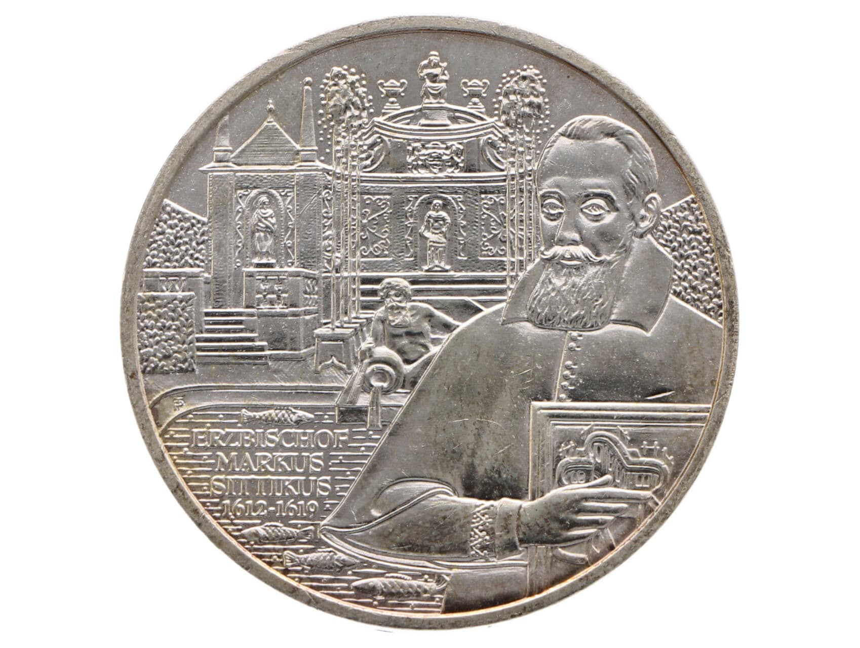 10 Euro 2004, zámek Hellbrunn, 0.925 Ag, 17,3g_