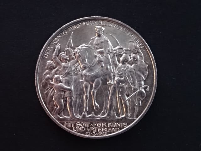 Prusko, Wilhelm II (1888-1918), 2 Mark 1913 A, J. 109, KM. 532