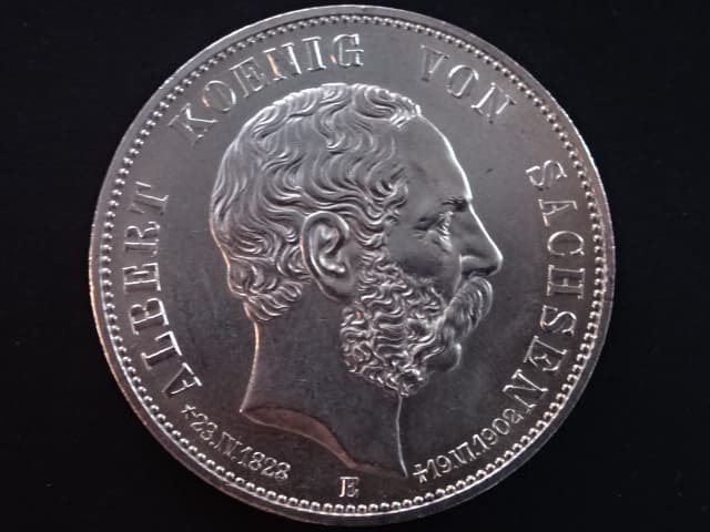 Sasko, Albert (1873-1902), 5 Mark 1902 E, J.128, KM. 1256
