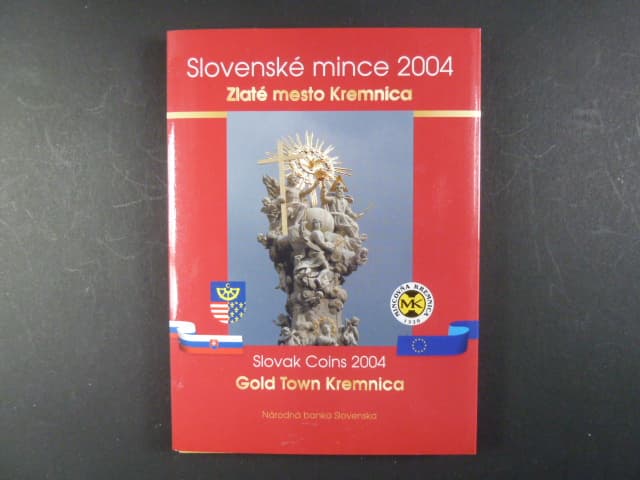 2004 ročníková sada mincí zlaté město Kremnica