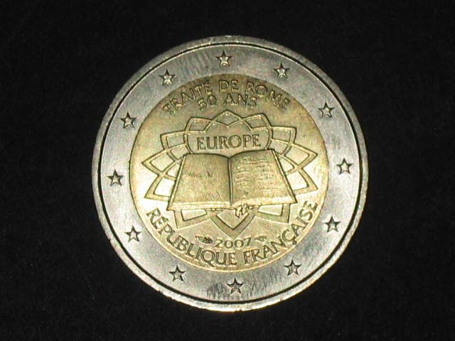 Francie 2 EUR 2007 pamětní - SPOLEČNÉ VYDÁNÍ