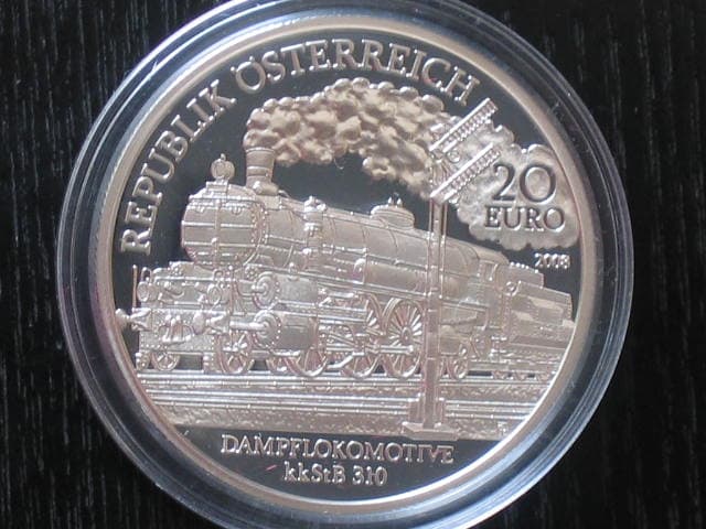 20 Eur 2008 Dampflokomotive kkStB 310