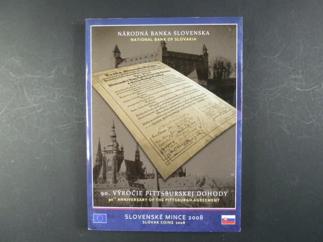 2008 ročníková sada 90.výročie Pittsburskej dohody