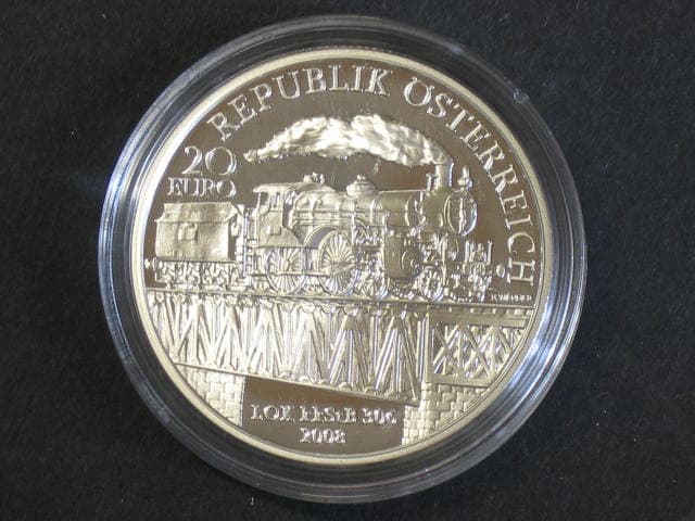 Rakousko 20 EUR 2008 Lok kkStB 306