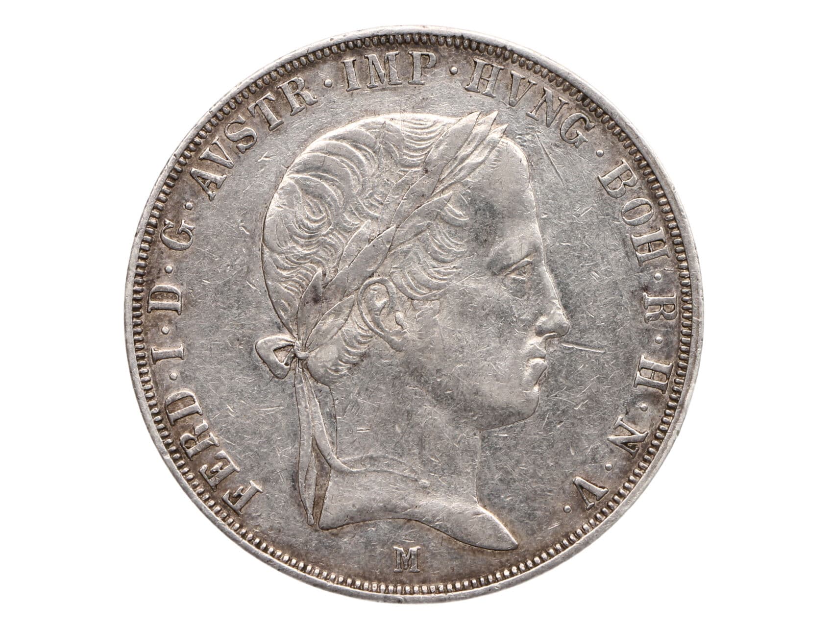 1 Scudo (Tolar) 1837 M, mincovna Milán_
