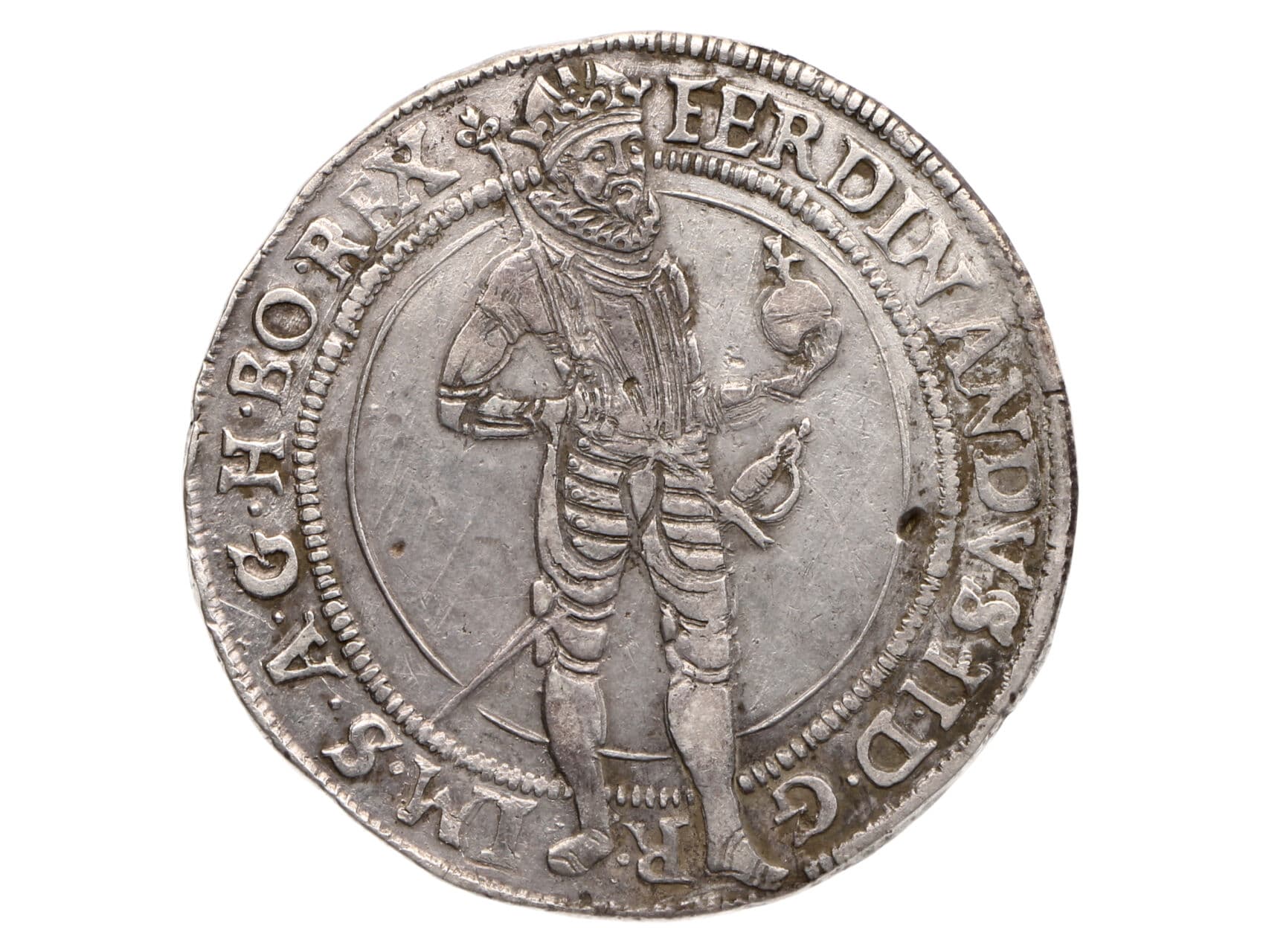 1/2 Tolar 1625, mincovna Praha, Jan Suttner_