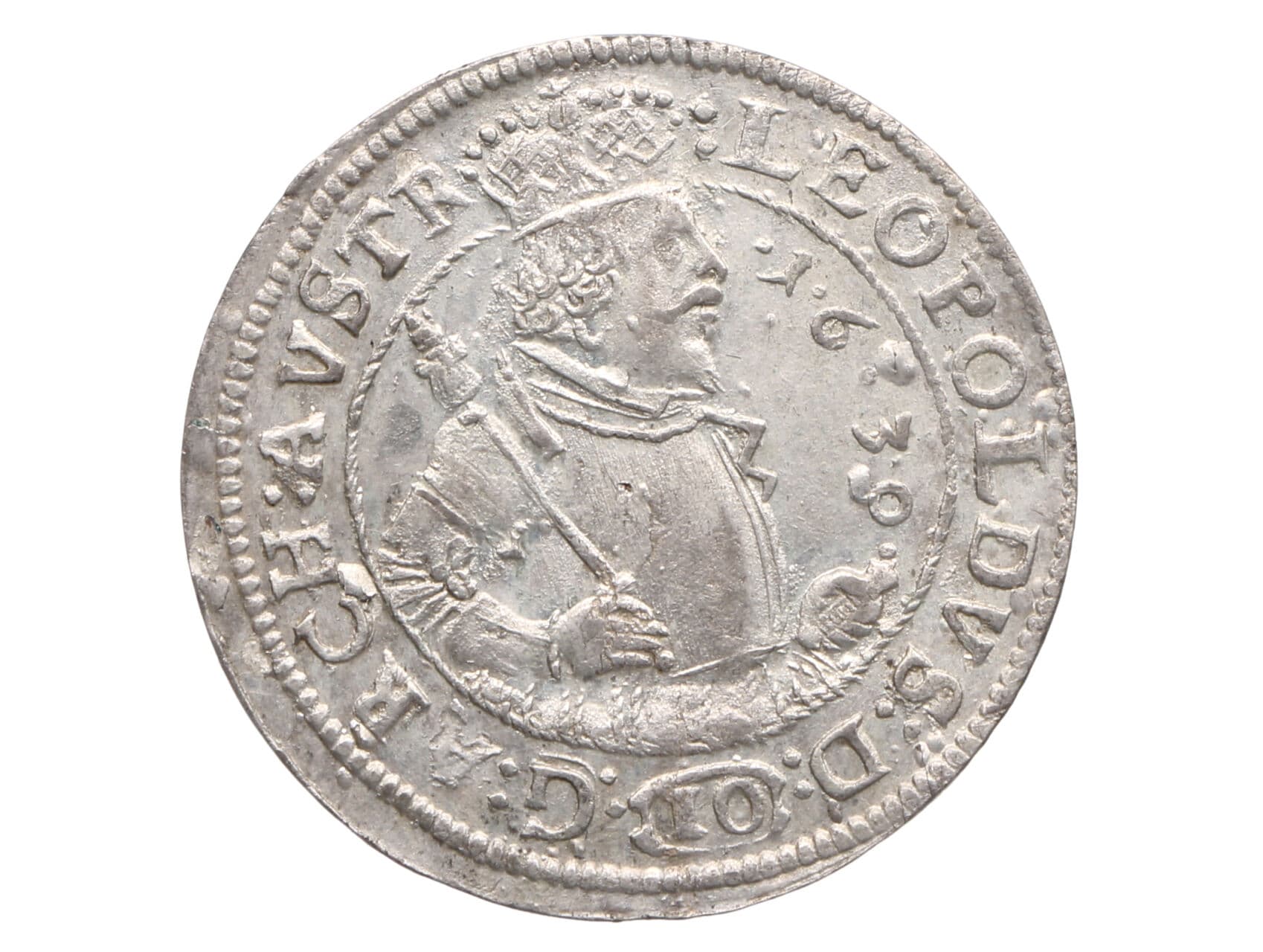 10 Krejcar 1630, mincovna Hall_
