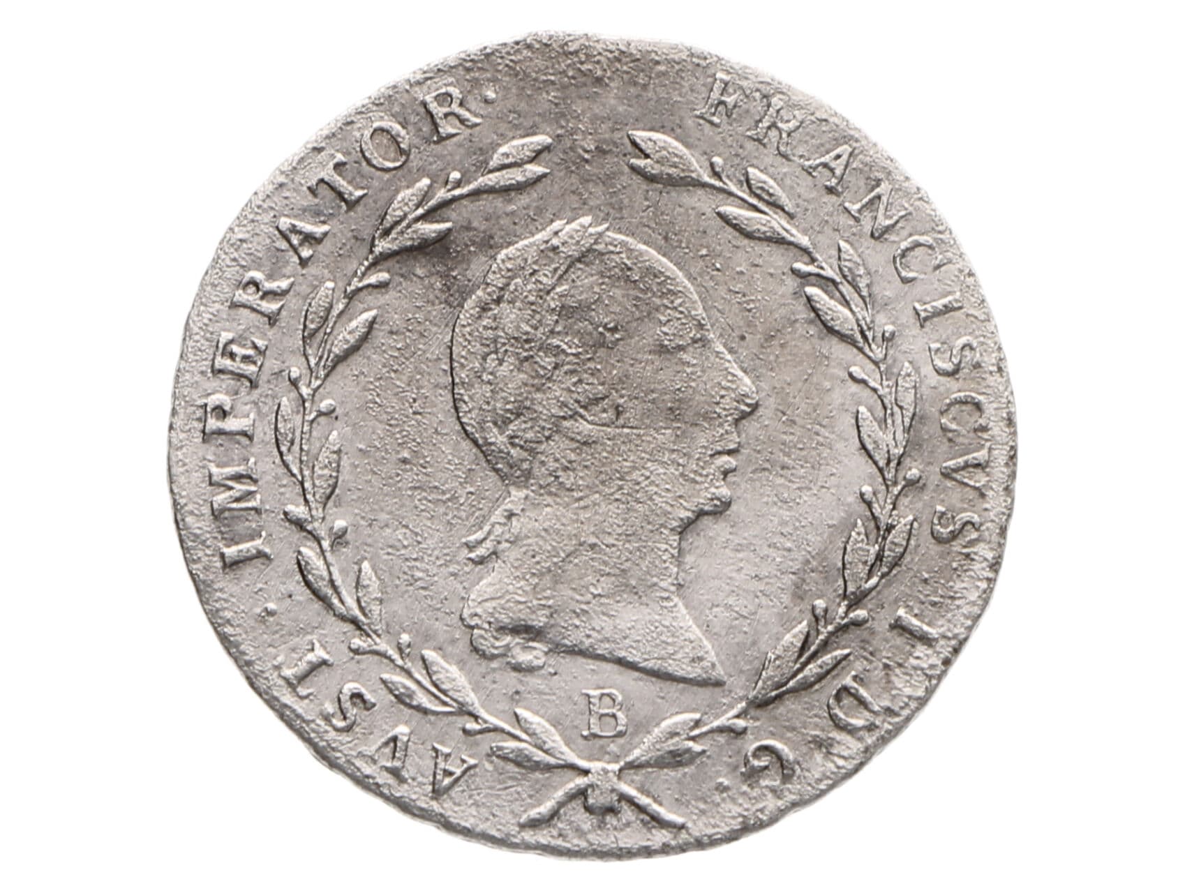 5 Krejcar 1820B, čistěný_