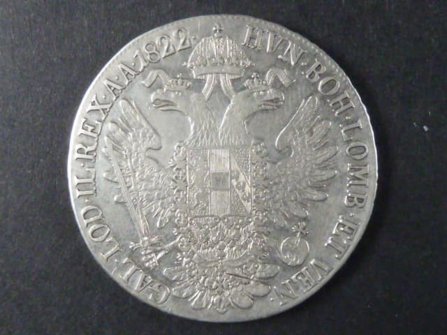 1 Tolar konvenční 1822 A