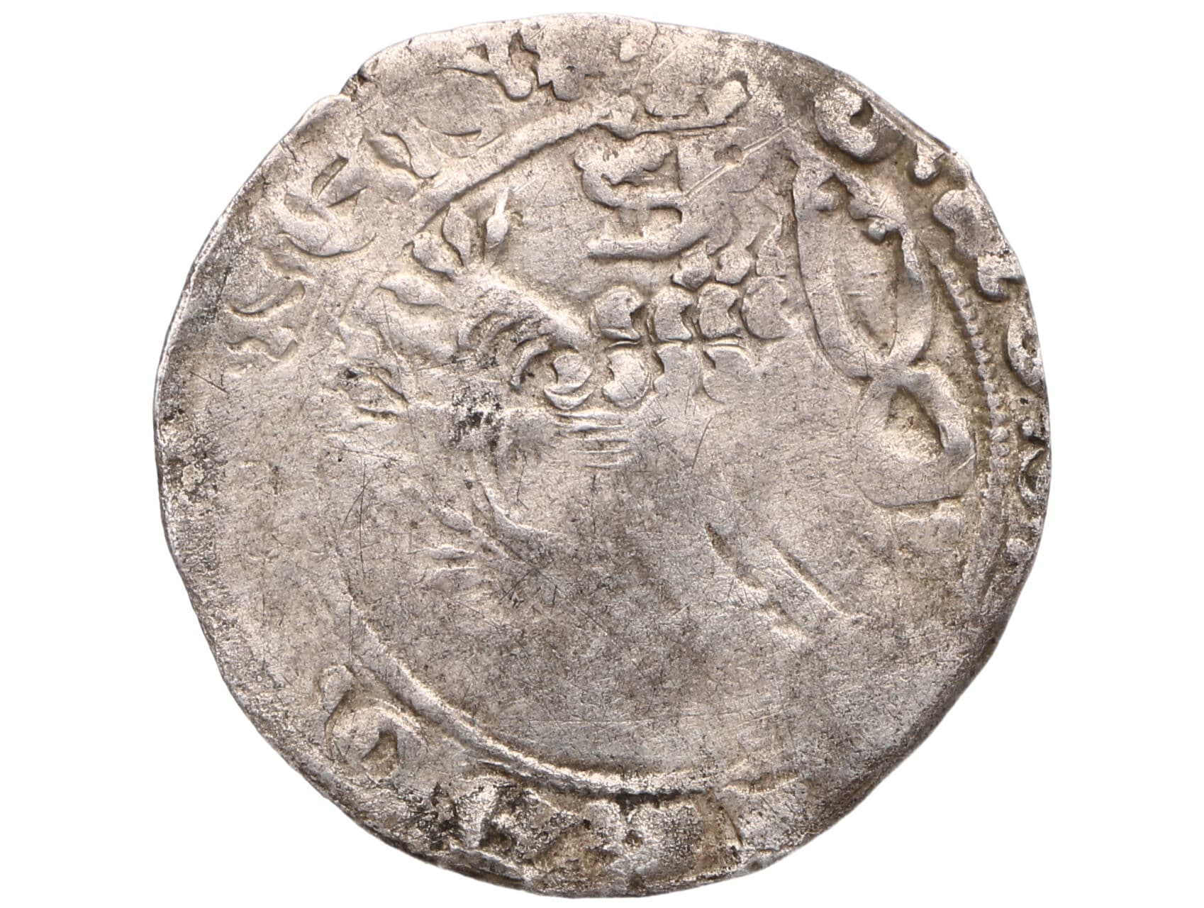 Jan Lucemburský 1310-1346 - Pražský groš b.l., nedoražen_