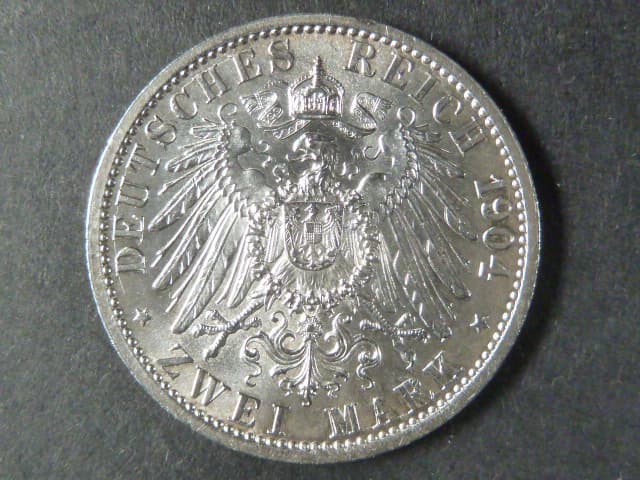 Hessen, Ernst Ludwig (1892-1918), 2 Mark 1904 A, J. 74
