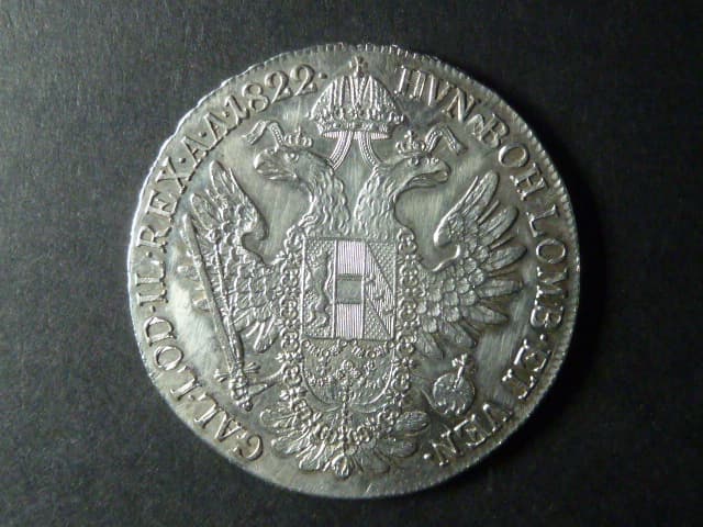 1 Tolar konvenční 1822 A