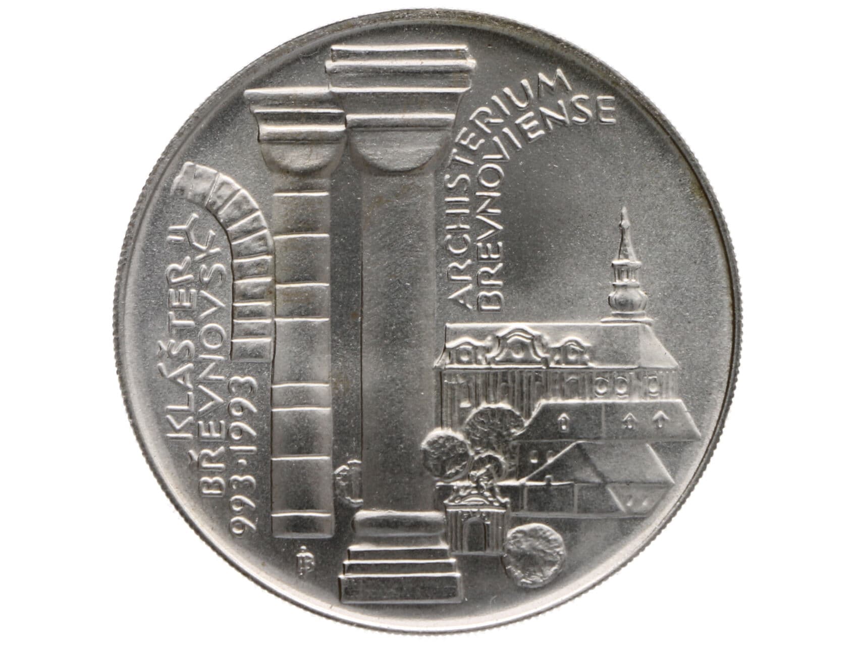 100Kčs 1993, 1000. výročí založení Břevnovského kláštěra v Praze_