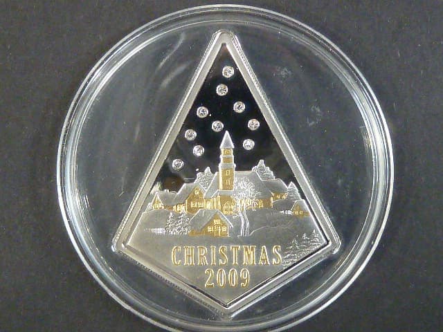 5 Dollars 2009 - Christmas, Ag  0,999
