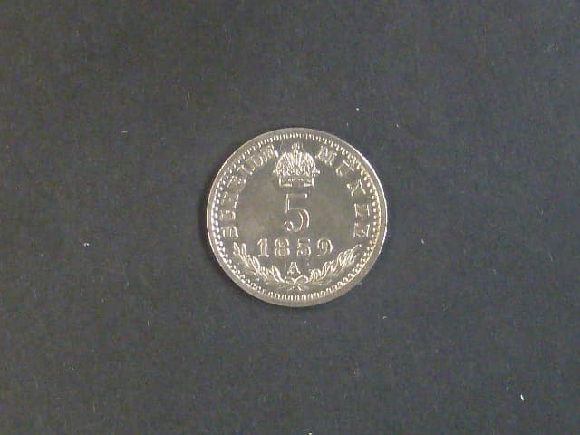 5 Krejcar 1859 A