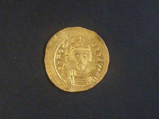 PHOCAS 602-610, Solidus, Konstantinopol, Sear. 618, Ratto 1191