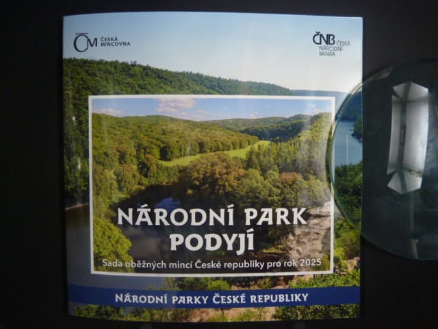 sada 2025 s motivem narodní park Podyjí