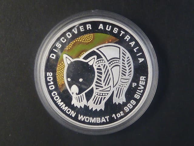 1 Dolar 2010, Wombat, 1 oz, 999/1000 Ag
