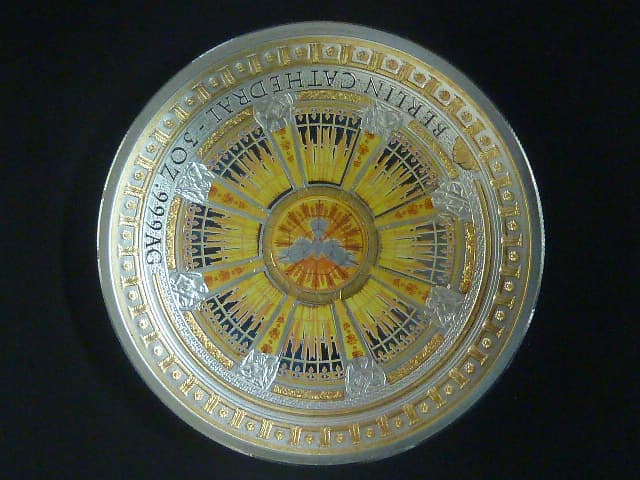 10 Dollars 2016 - Berlínská katedrála, 3 oz Au 999/1000