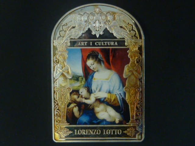 15 Dinerů 2014 Loenzo Lotto, 0.925 Ag, 49.8 g