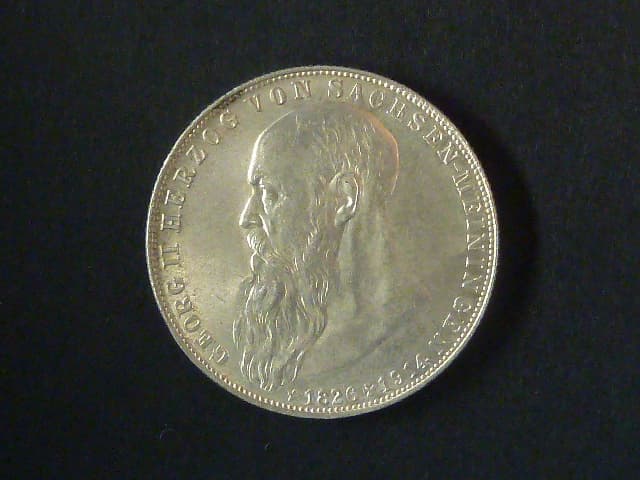 Sasko-Meningen, Georg II. (1866-1914)), 2 Mark 1913 D, J.151b