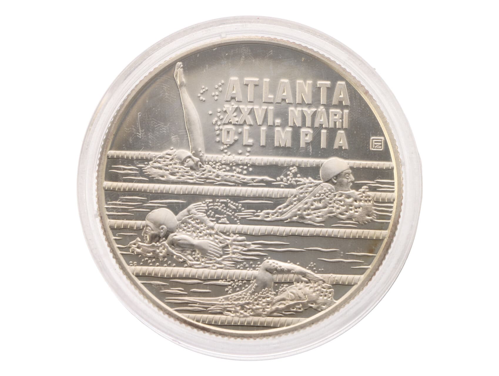 1000 Forint 1994 - Olympijské hry v Atlantě - Plavci, 31,46g, 0.925 Ag_