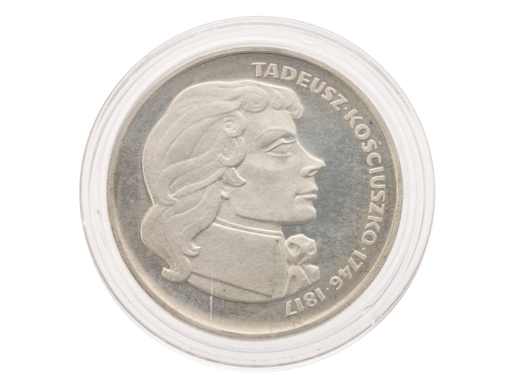 100 Zloté 1976 - Tadeusz Kosciuszko, 16,5g, 0.625 Ag_