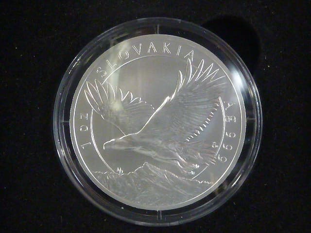 2 Dollars 2023 - Slovakia 1 oz, Ag 999