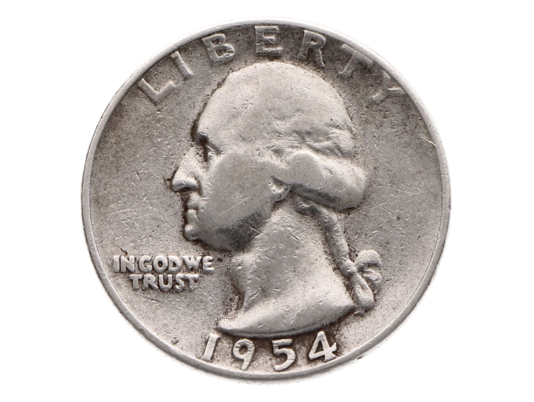 1/4 Dollar 1954_