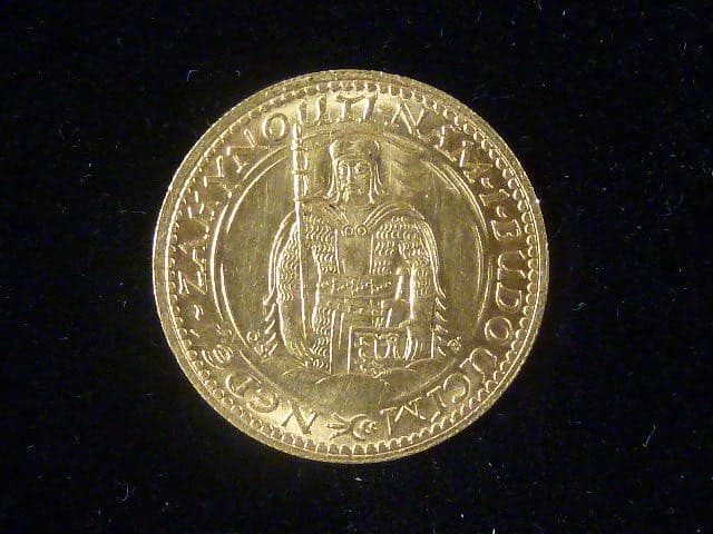 Dukát 1936 sv. Václav, náklad 14566 kusů