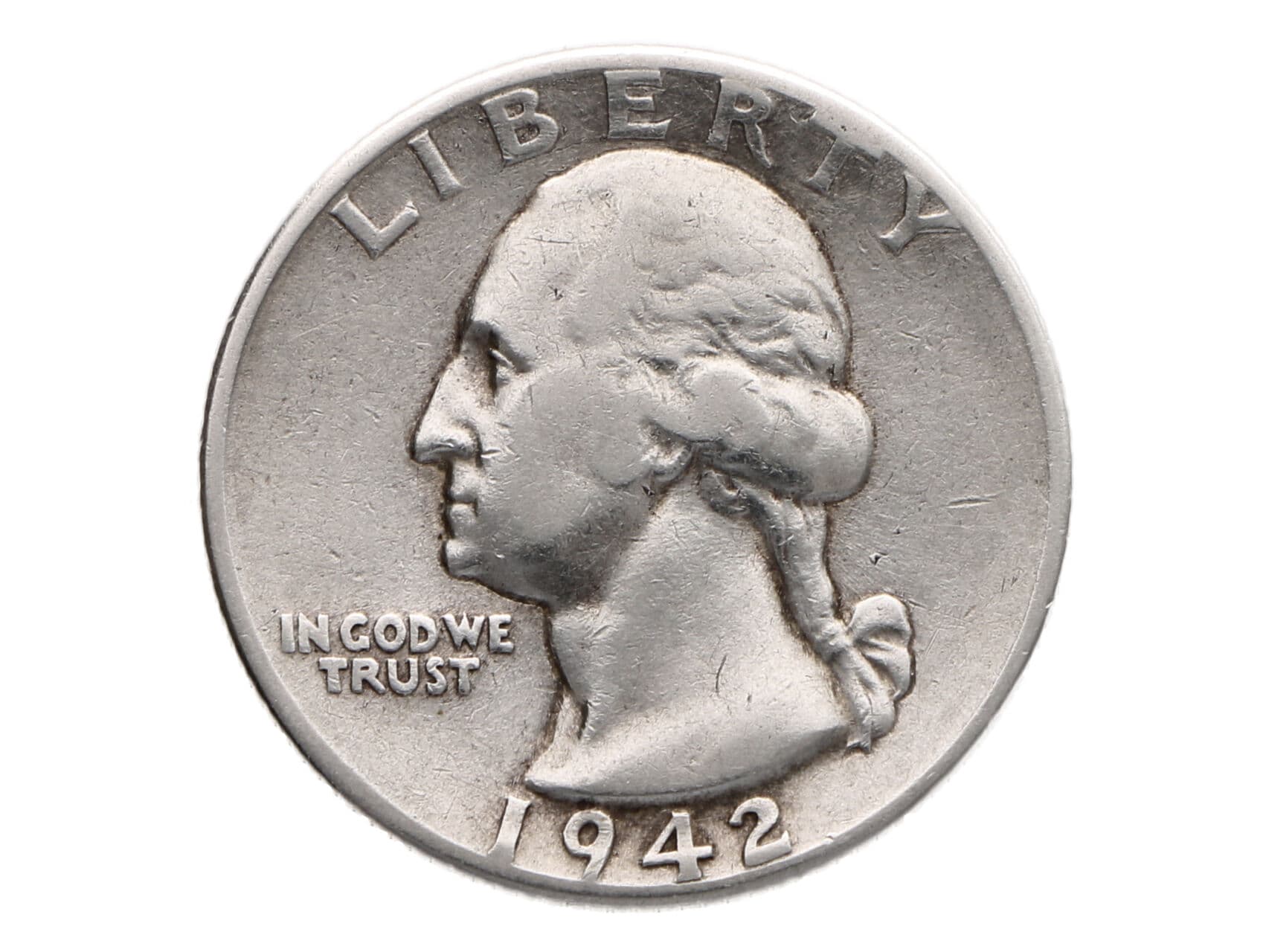 1/4 Dollar 1942_