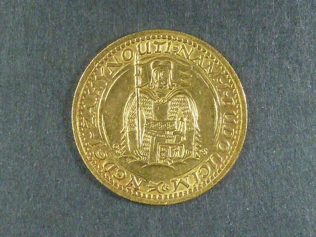 2 Dukát 1930 sv. Václav, náklad 942 kusů