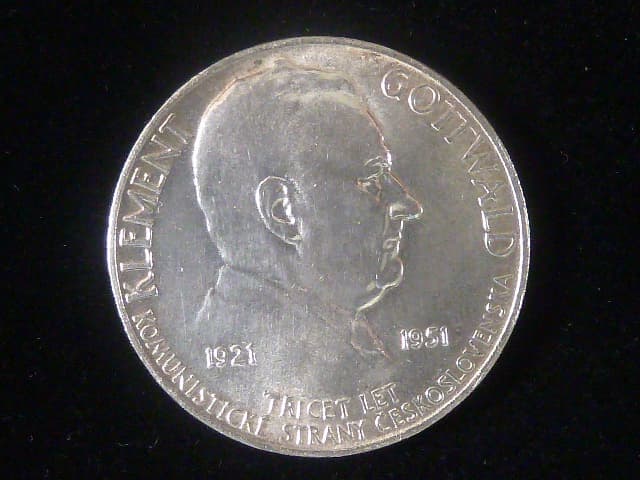 100 Kčs 1951 30.výročí založení KSČ