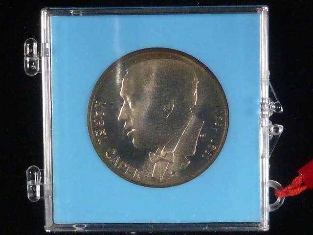 100 Kčs 1990, 100. výročí narození K.Čapka