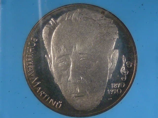 100 Kčs 1990, 100. výročí narození Bohuslava Martinů