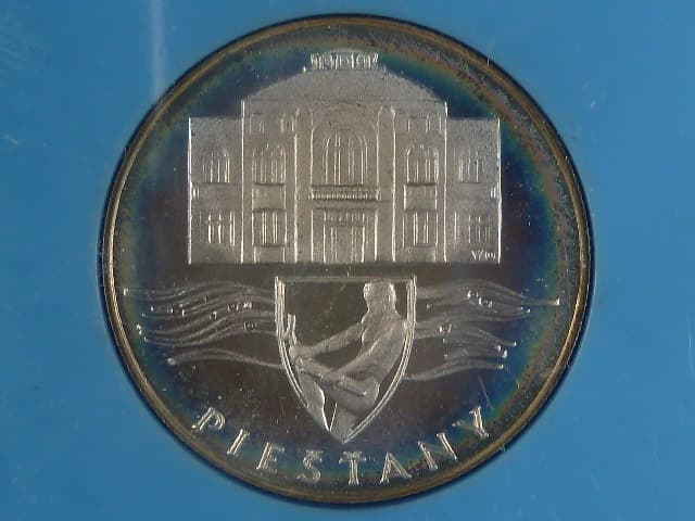50 Kčs 1991, Lázeňské město Piešťany
