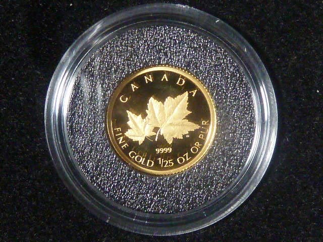 50 centů 2009 99.99 Au, 1/25 Oz, prům. 13.92 mm, 1.27 g