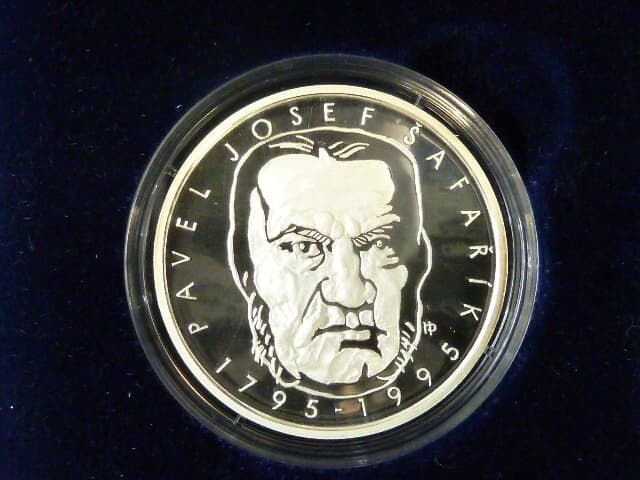 200 Kč 1995, 200. výročí narození P.J.Šafaříka, (certifikát proof)