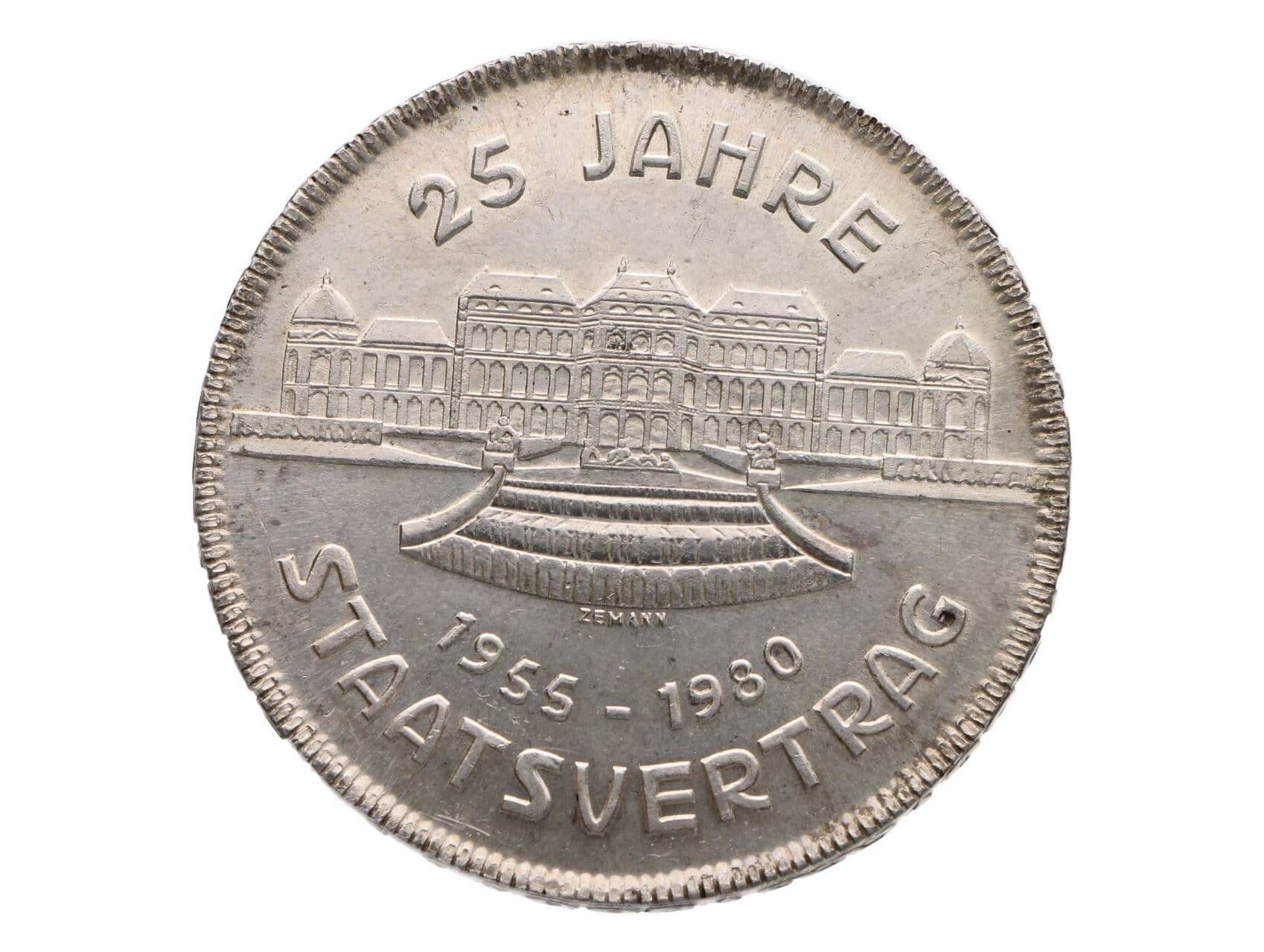 500 Schilling 1980 - 25. výročí státní smlouvy_