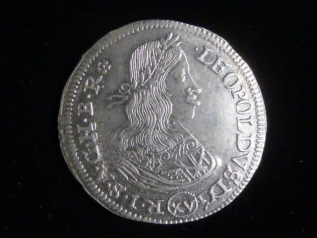 XV krejcar 1659 W, Vídeň, květ za letopočtem Franz Faber, N 23