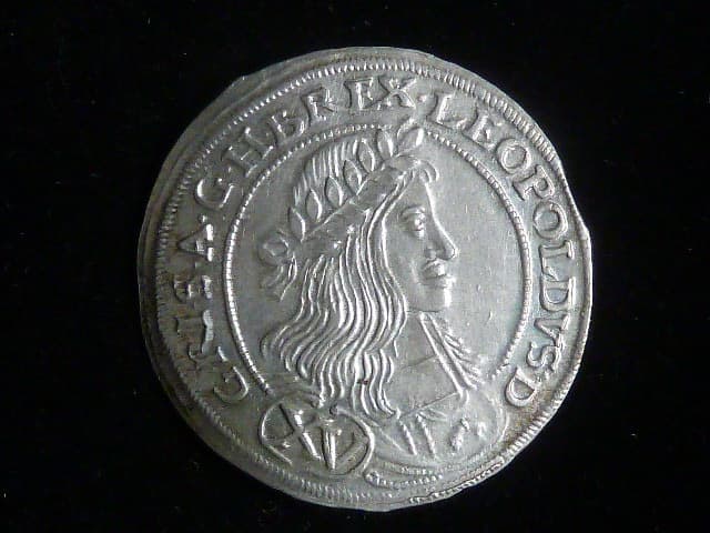 XV krejcar 1662 W, Vídeň, letopočet nalevo, Andrea Cetto, N 23
