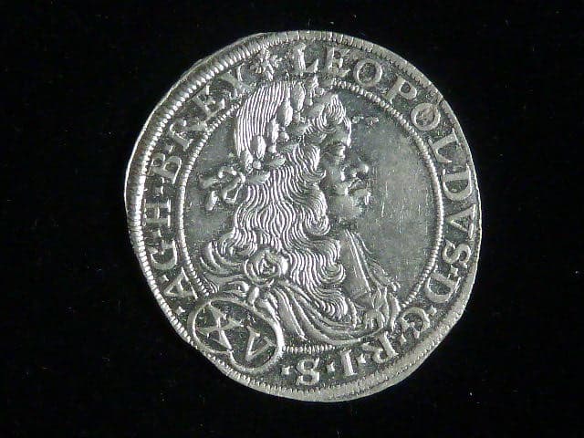 XV krejcar 1664 W, Vídeň, Andrea Cetto, změny v opise, N 23