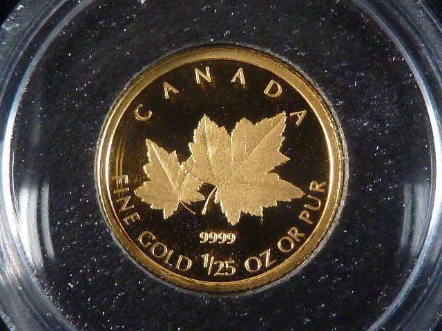 50 Cents 2009, 999 Au, 1,27 g, 13,92 mm