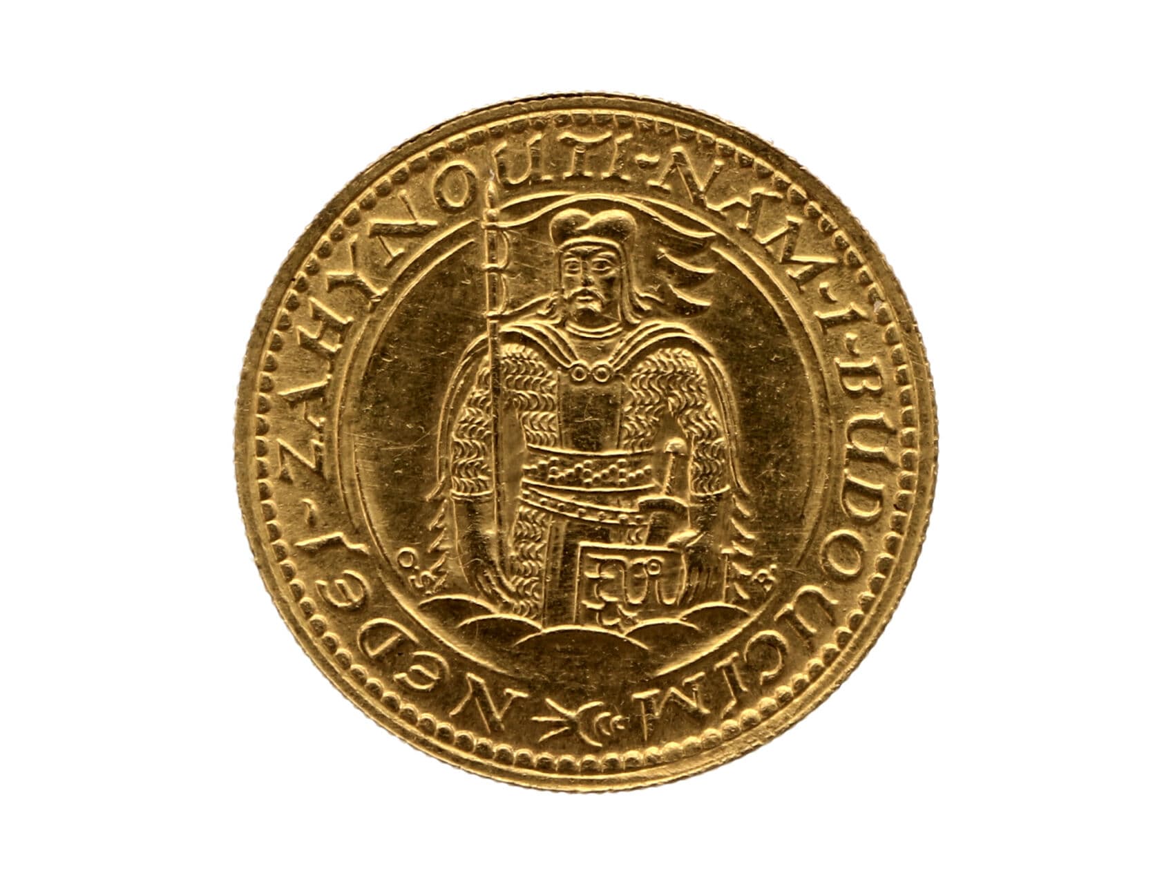 Dukát 1927 sv. Václav, náklad 25774 kusů_
