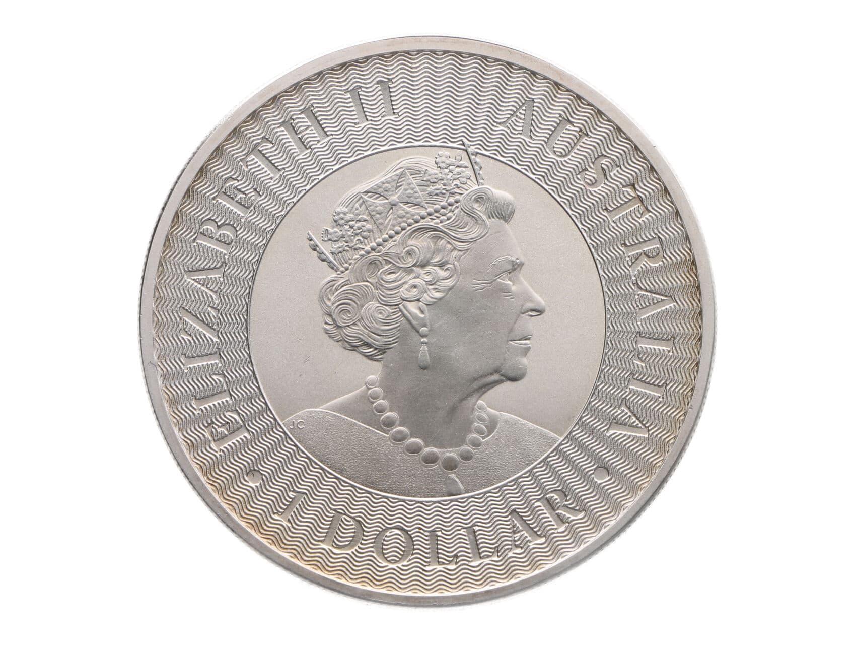 1 Dollars 2021 - Kangaroo, 1 OZ Ag 999,9_