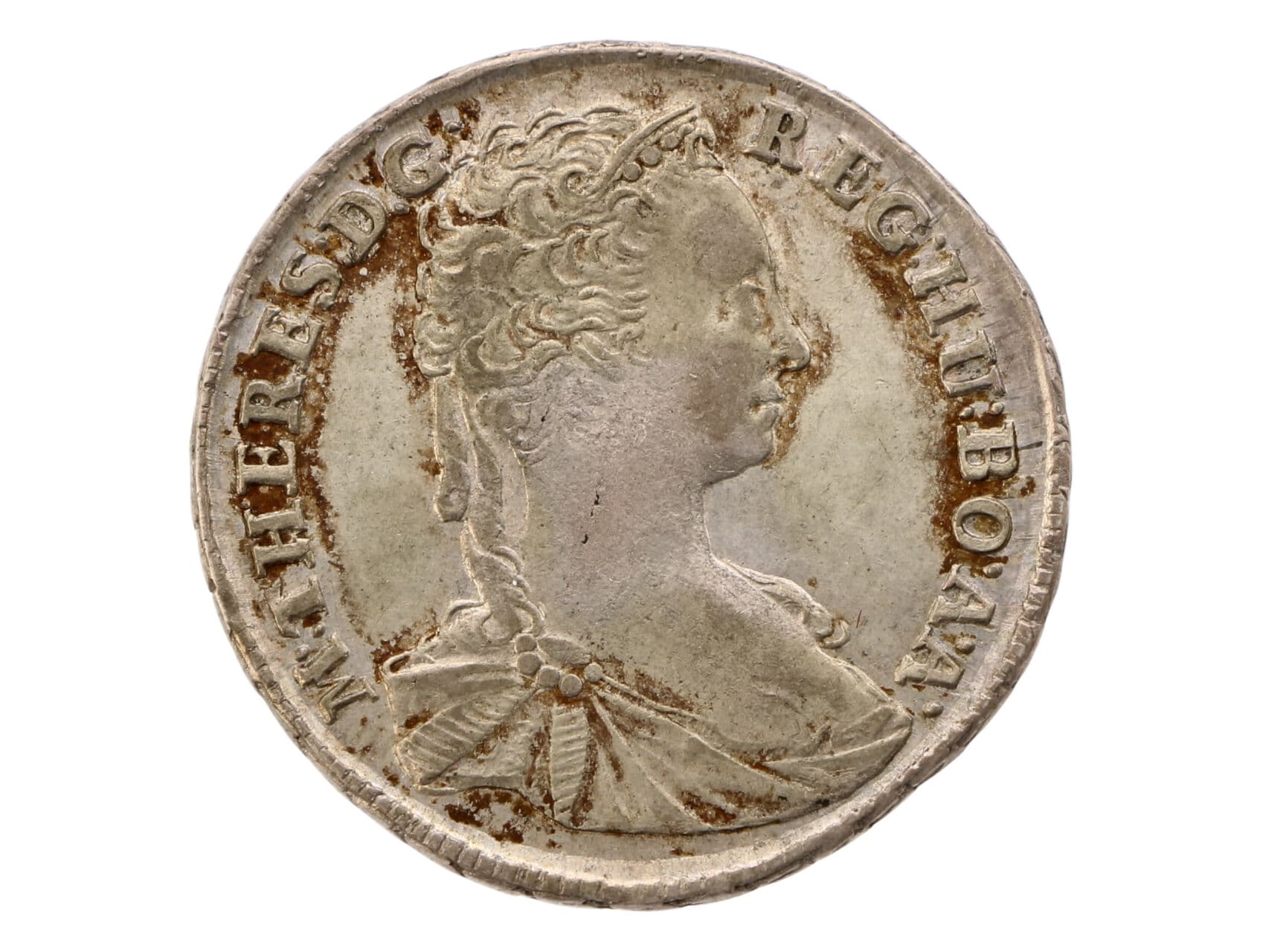 15 Krejcar 1743 KB, Kremnica, 6,39 g., N 96, Früh.1178,  just._