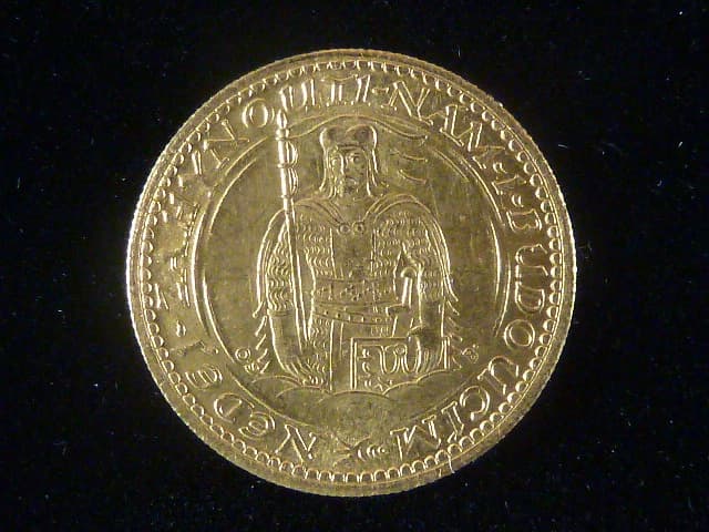 Dukát 1926 sv. Václav, náklad 58 669 kusů