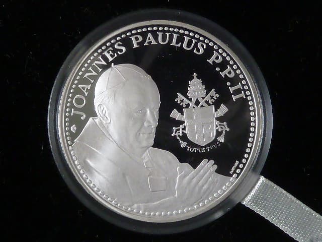 medaile Joannes Paulus P.P.II., Ag 0,925, 31,1g
